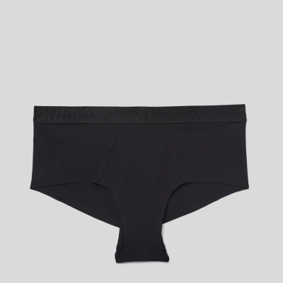 Black Women's Karl Lagerfeld High-rise Briefs Underwear | AE753ZCDV