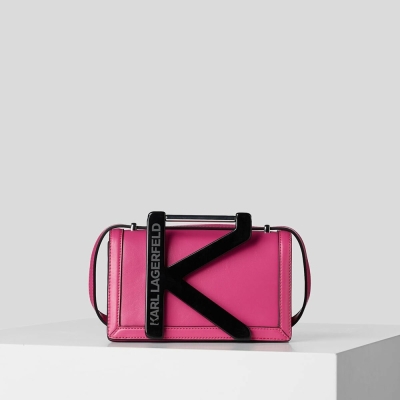 Black Women's Karl Lagerfeld K/Karl Handle Shoulder Bags | AE345PEBW