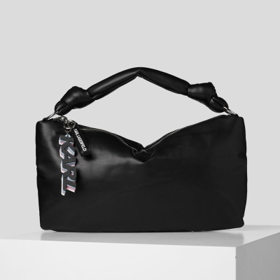 Black Women's Karl Lagerfeld K/Knotted Shoulder Bags | AE619PHFR