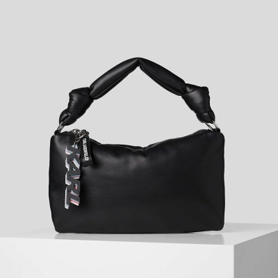 Black Women's Karl Lagerfeld K/Knotted Small Shoulder Bags | AE976QBDZ