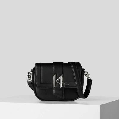 Black Women's Karl Lagerfeld K/Saddle Small Shoulder Bags | AE910VQHN