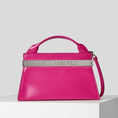 Fuchsia Women's Karl Lagerfeld K/Kross Archive Handbags | AE290BOMI