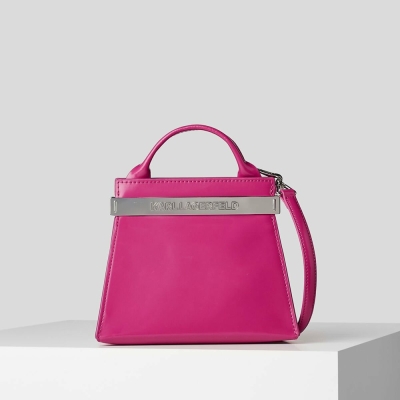 Fuchsia Women's Karl Lagerfeld K/Kross Archive Small Handbags | AE629XMIC