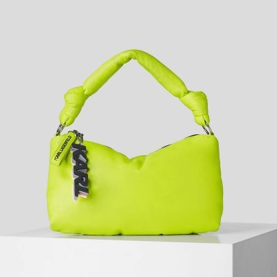 Light Green Women's Karl Lagerfeld K/Knotted Small Shoulder Bags | AE065AUYJ