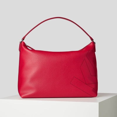 Red Women's Karl Lagerfeld K/Athleisure Tote Bags | AE635BAQO