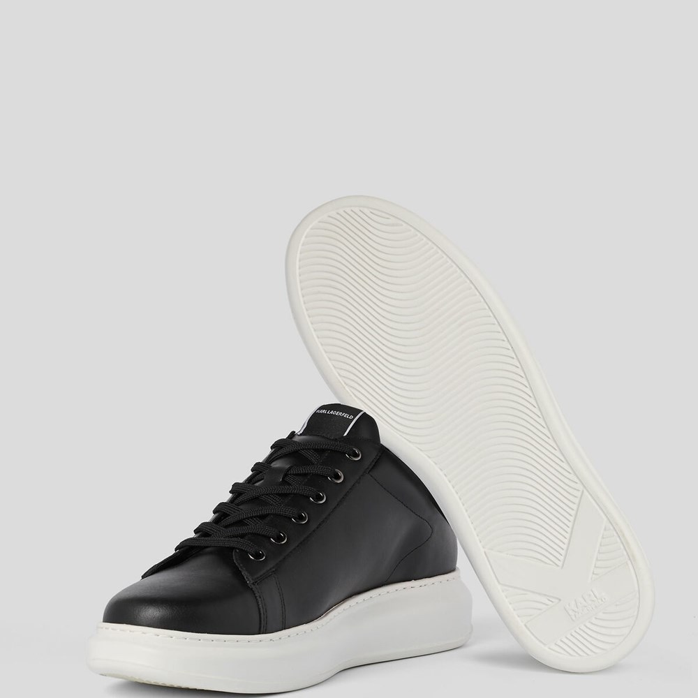 Black Men's Karl Lagerfeld K/Ikonik Kapri Sneakers | AE948VXHD