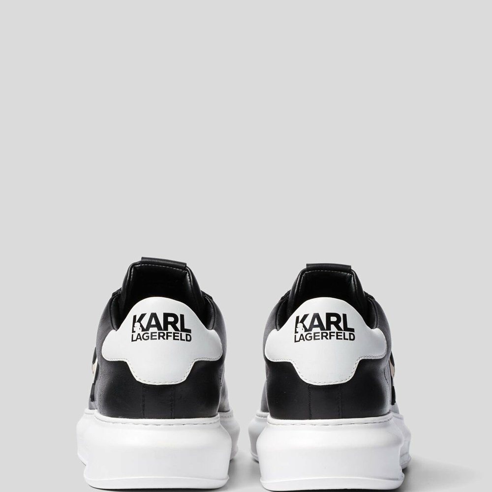 Black Men's Karl Lagerfeld K/Ikonik Kapri Sneakers | AE962SJBI