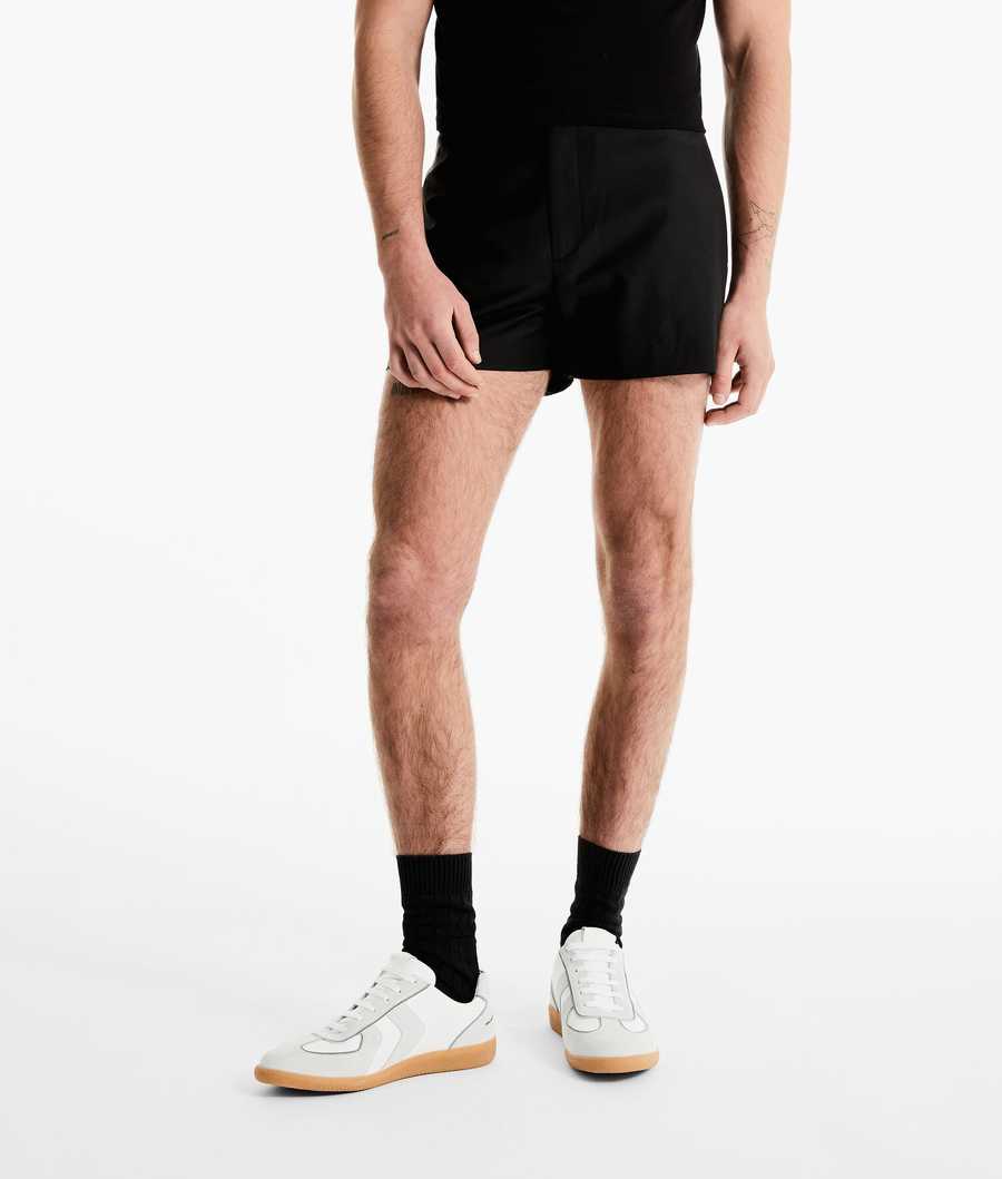 Black Men's Karl Lagerfeld Karl Lagerfeld X Alled-martinez Shorts | AE396WURL