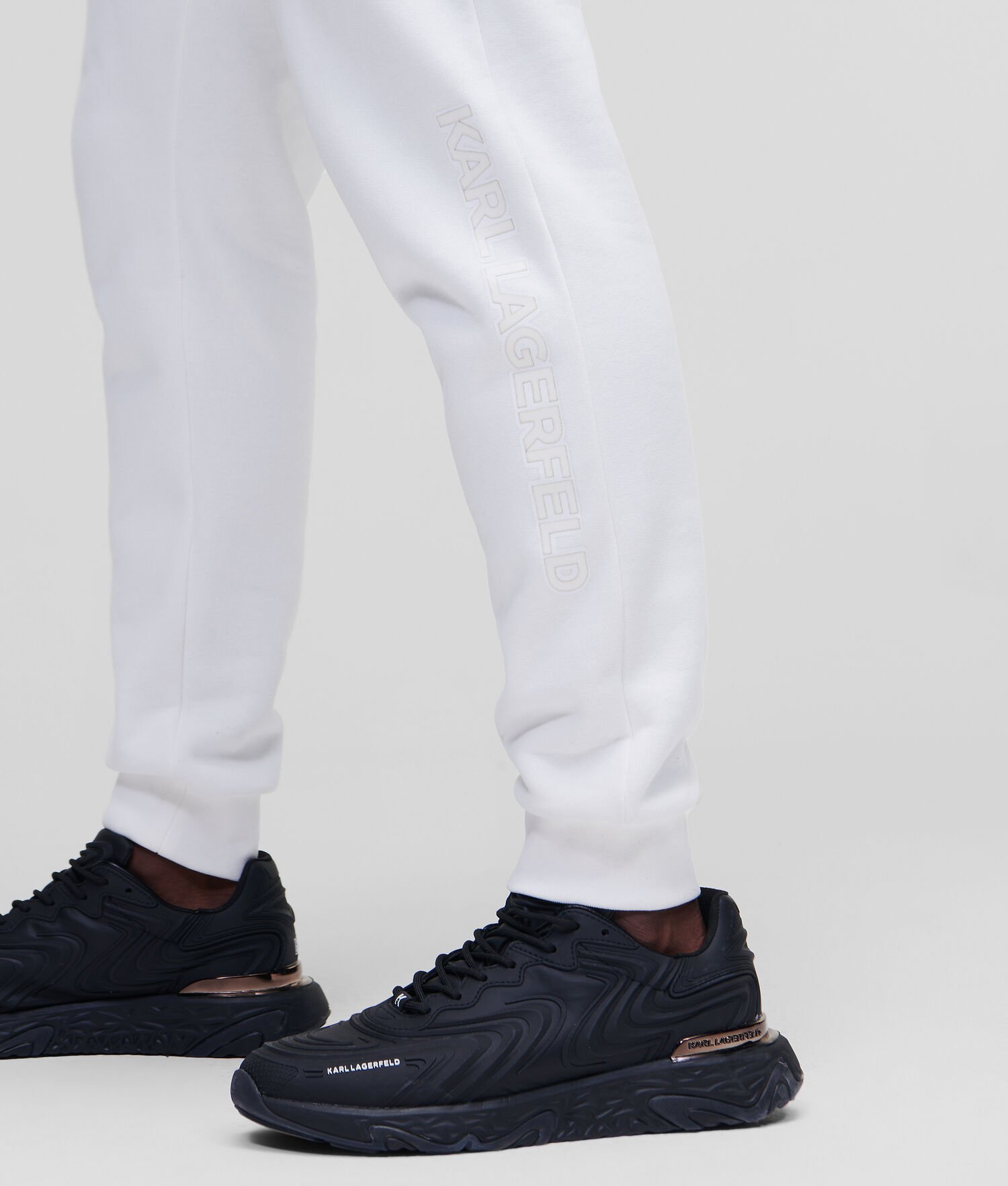 Black Men's Karl Lagerfeld Karl Sweatpants | AE674KYCM