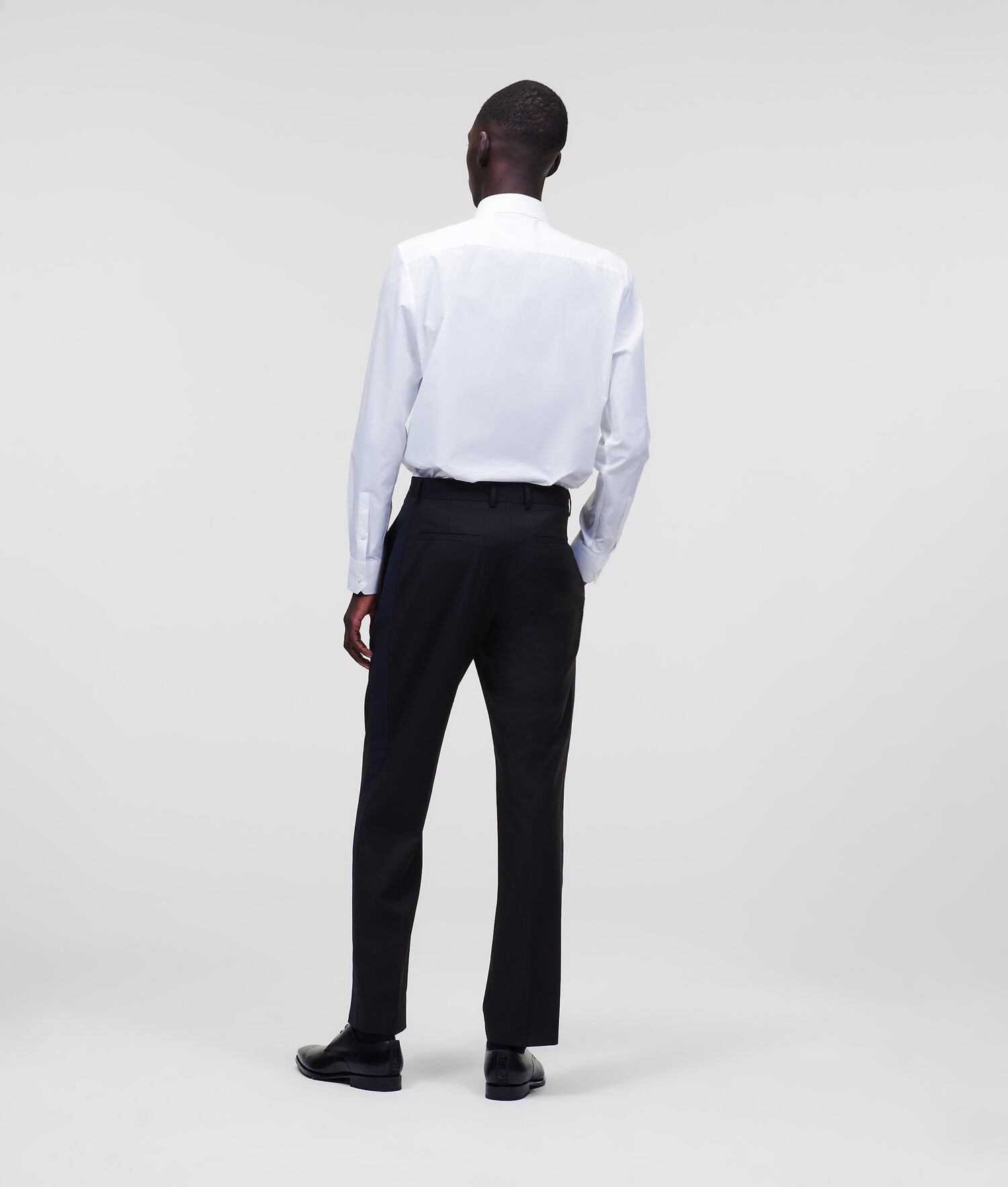 Black Men's Karl Lagerfeld Tailored Pants | AE341WLPG