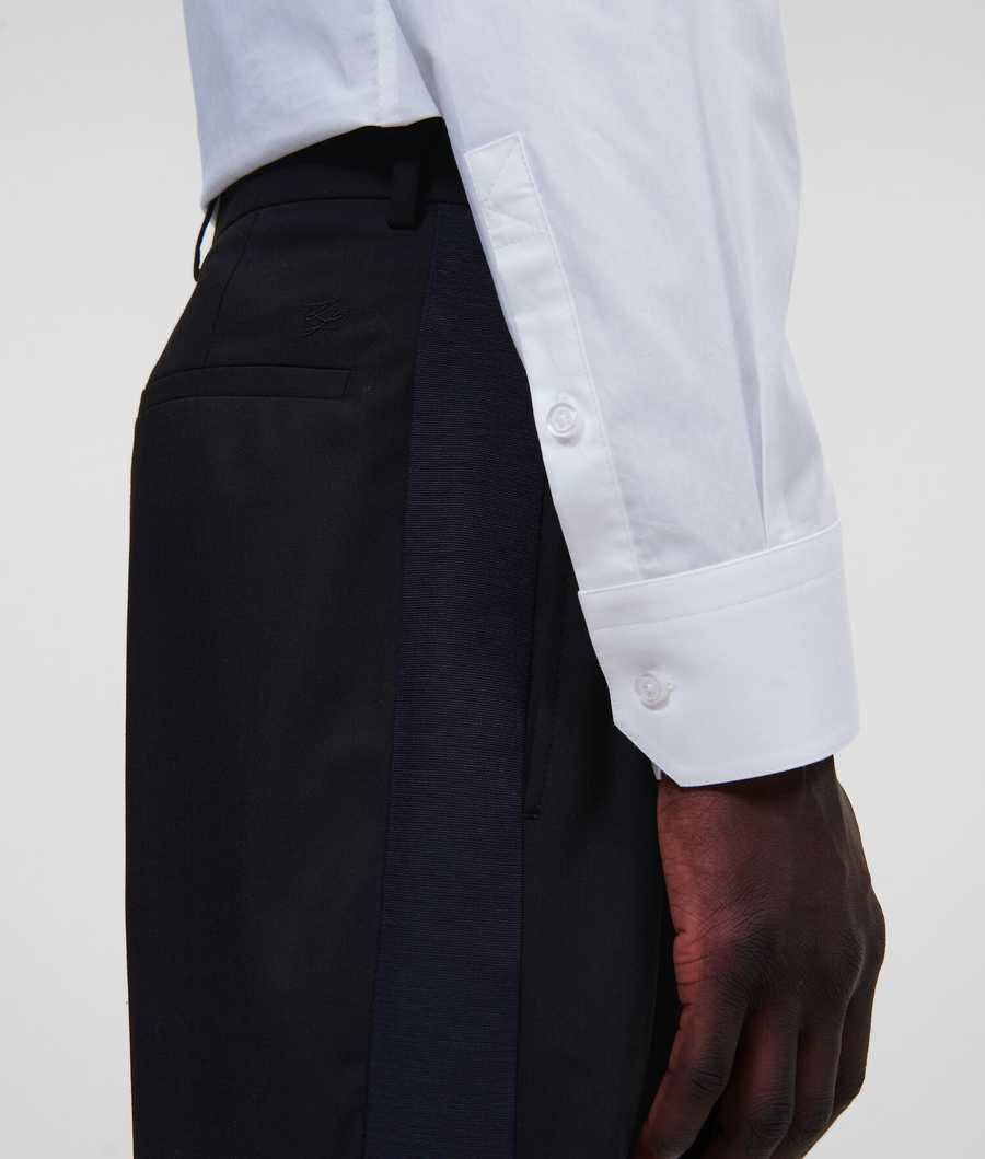 Black Men's Karl Lagerfeld Tailored Pants | AE341WLPG