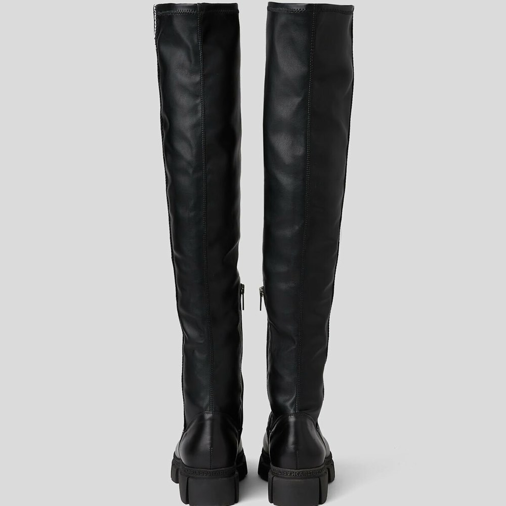 Black Women's Karl Lagerfeld Aria Knee Boots | AE961IJLU