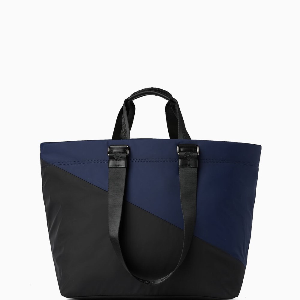 Black Women's Karl Lagerfeld Cara Loves Karl Recycled Nylon Tote Bags | AE847OSUI