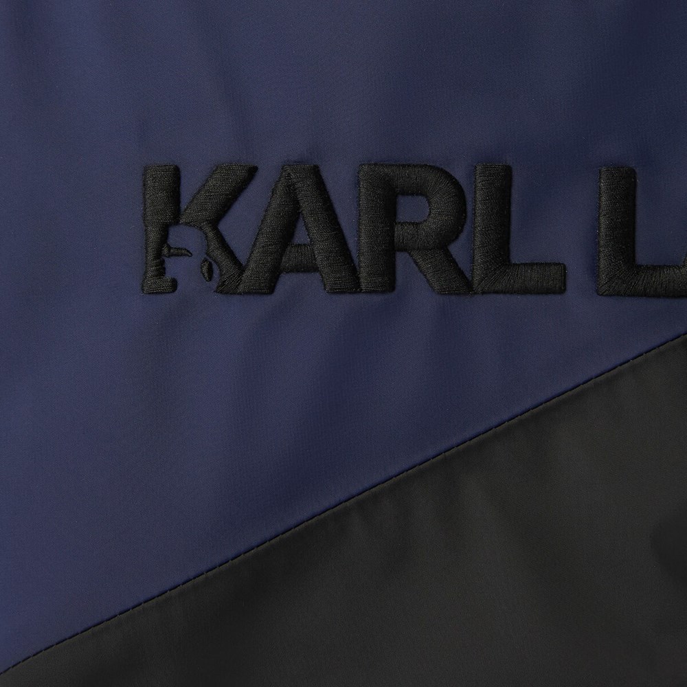 Black Women's Karl Lagerfeld Cara Loves Karl Recycled Nylon Tote Bags | AE847OSUI