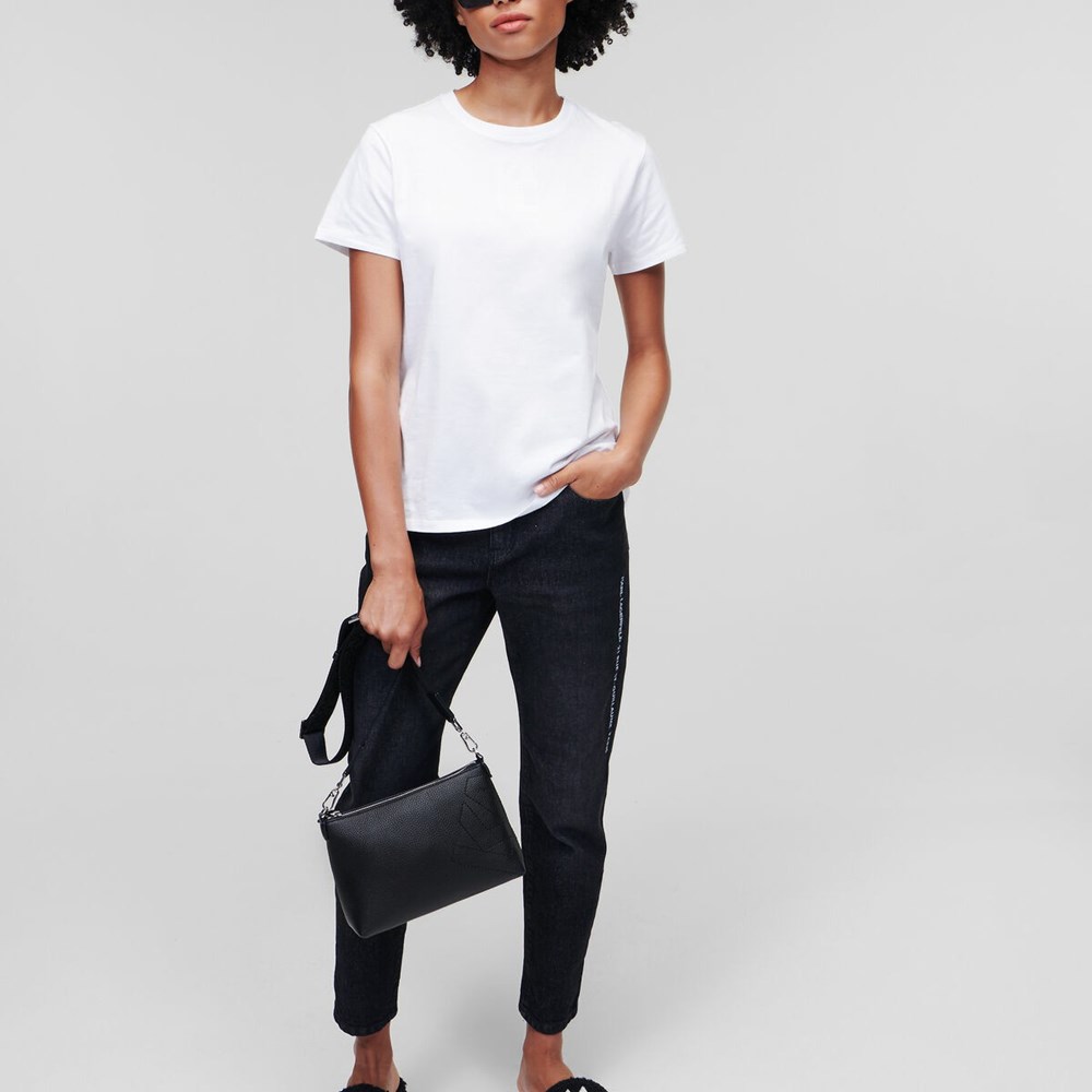 Black Women's Karl Lagerfeld K/Athleisure Crossbody Bags | AE738OFEW