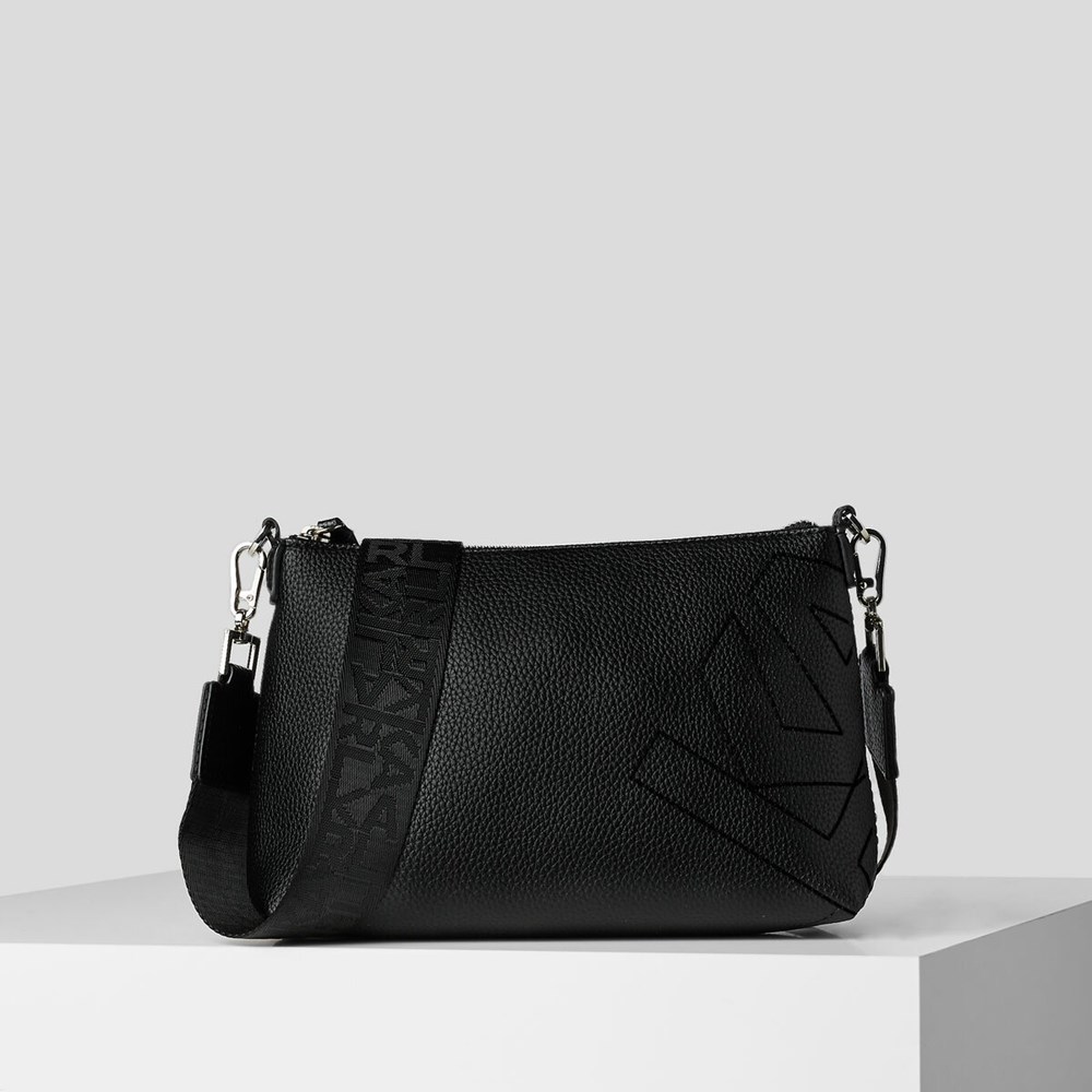 Black Women\'s Karl Lagerfeld K/Athleisure Crossbody Bags | AE738OFEW