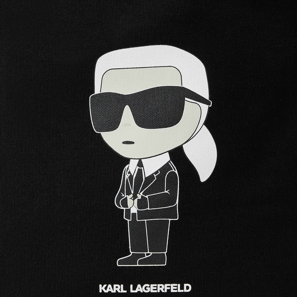 Black Women's Karl Lagerfeld K/Ikonik 2.0 Karl Shopper Tote Bags | AE014GQDJ