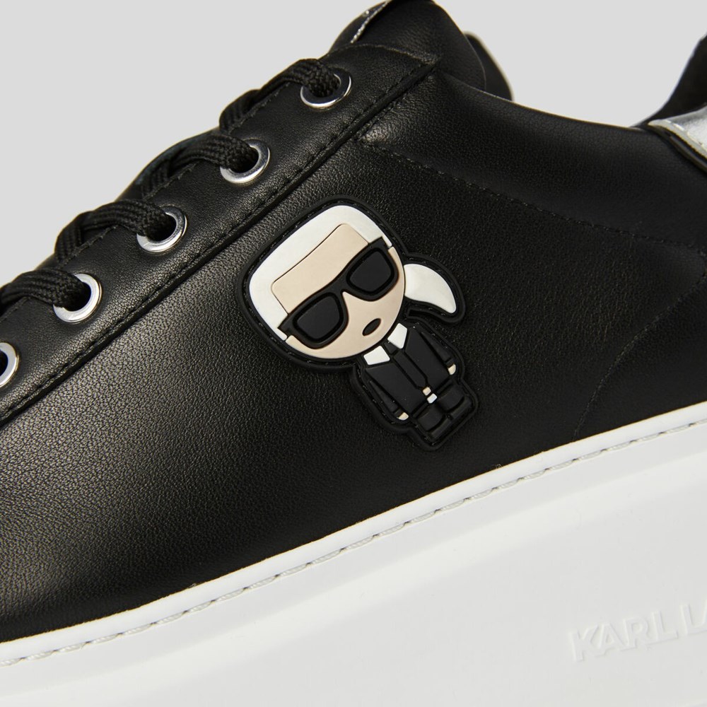 Black Women's Karl Lagerfeld K/Ikonik Anakapri Sneakers | AE748HIYC