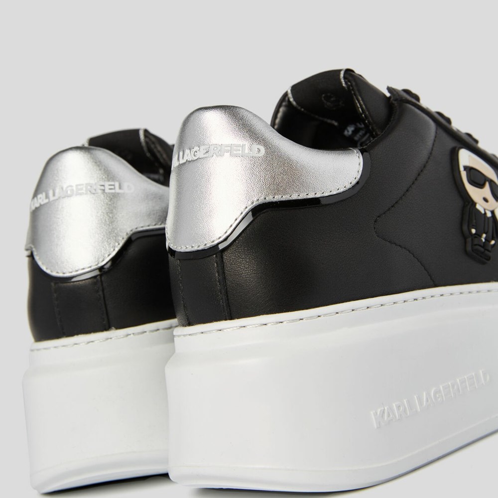 Black Women's Karl Lagerfeld K/Ikonik Anakapri Sneakers | AE748HIYC