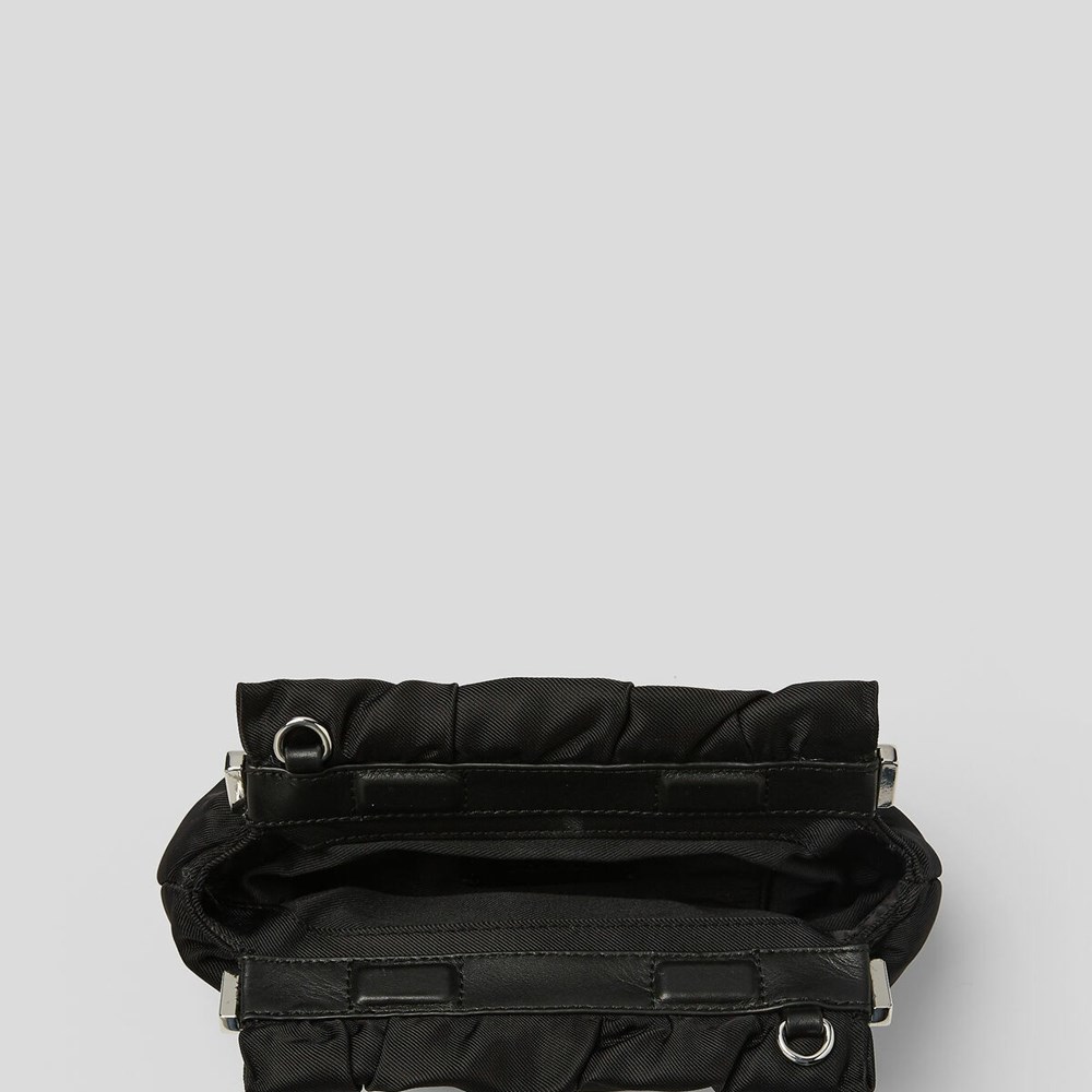 Black Women's Karl Lagerfeld K/Kross Baguette Bag | AE802GJZR