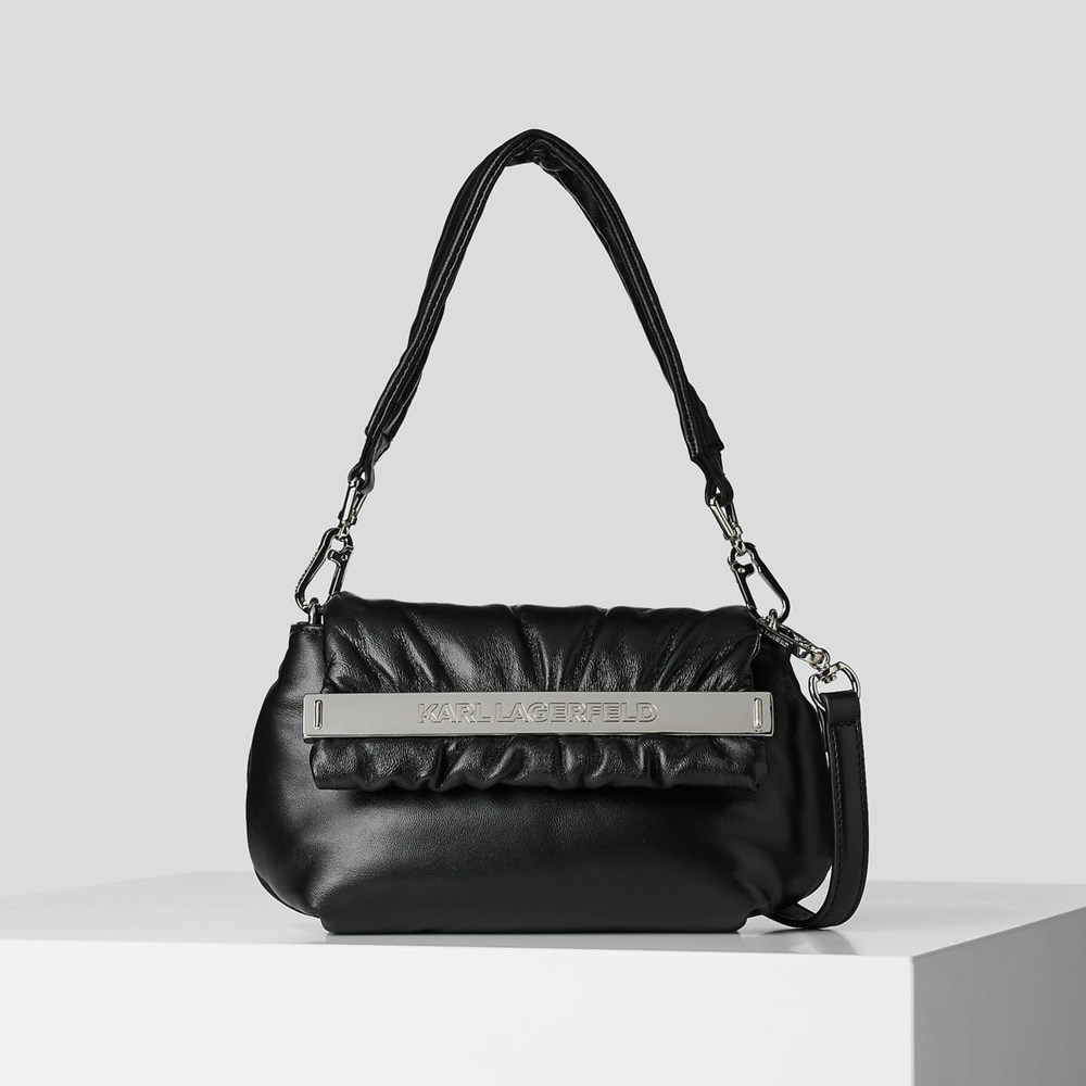 Black Women\'s Karl Lagerfeld K/Kross Small Shoulder Bags | AE937SLQG