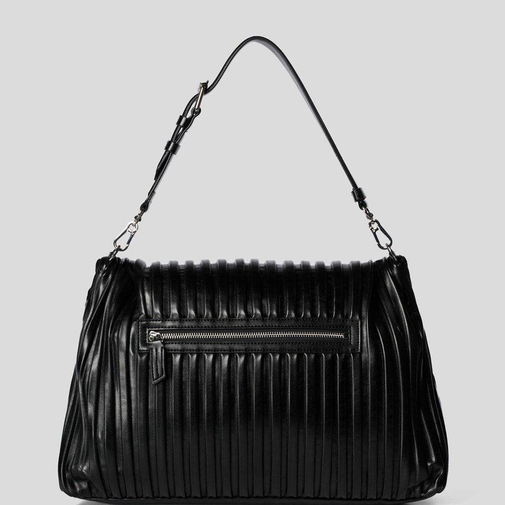 Black Women's Karl Lagerfeld K/Kushion Folded Tote Bags | AE031QAMI