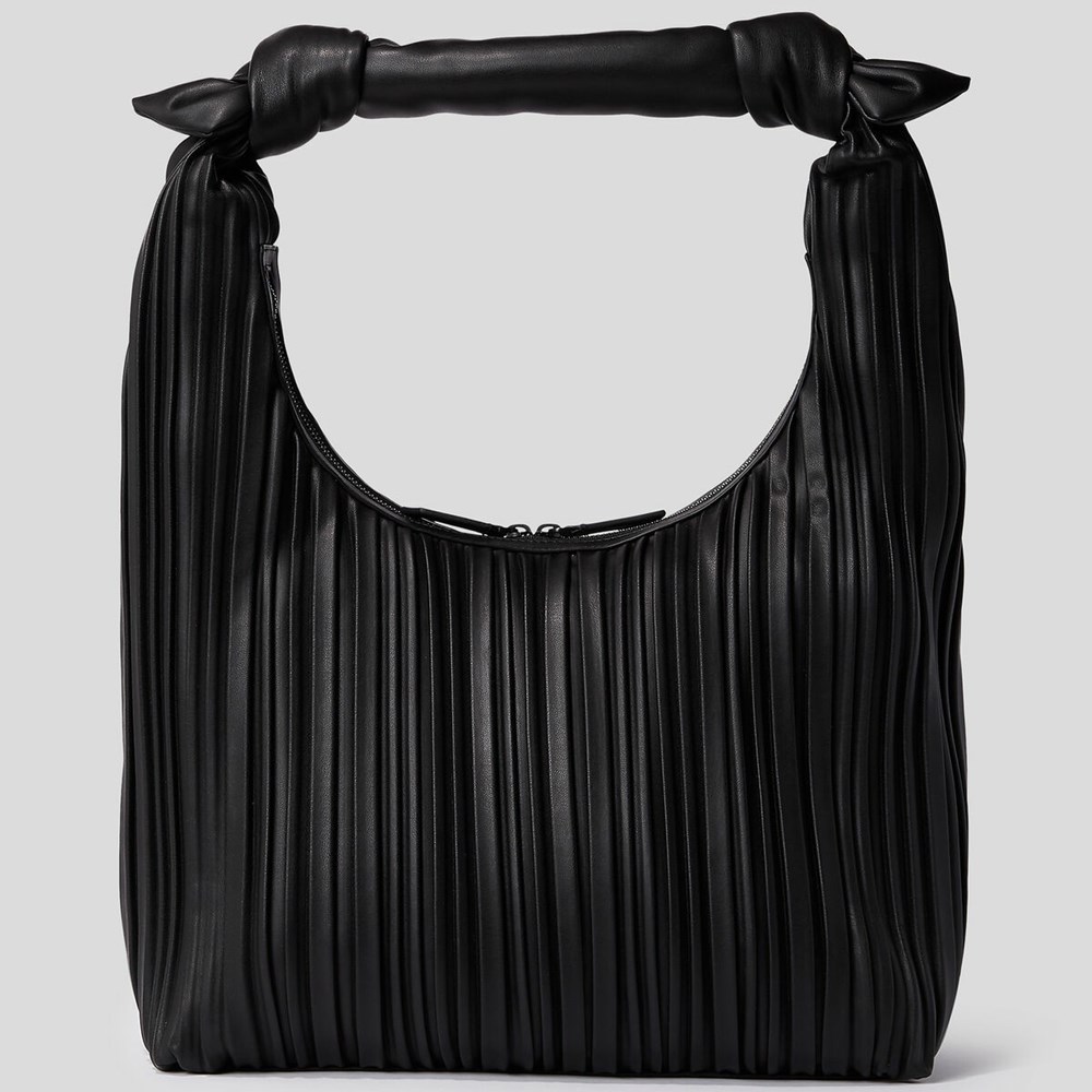 Black Women's Karl Lagerfeld K/Kushion Hobo Baguette Bag | AE409JXHU