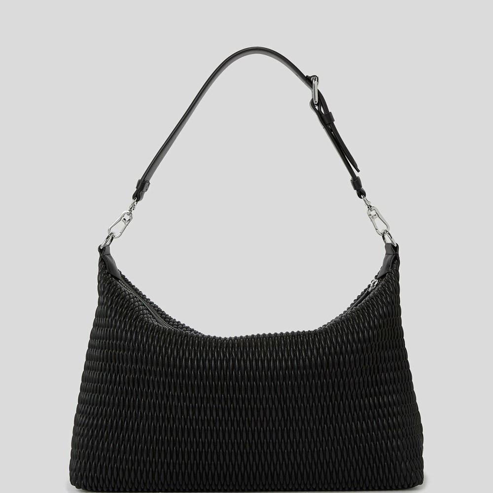 Black Women's Karl Lagerfeld K/Kushion Quilted Extra-large Shoulder Bags | AE215JHVK