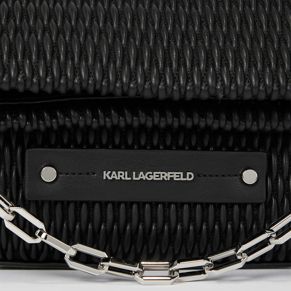 Black Women's Karl Lagerfeld K/Kushion Quilted Folded Tote Bags | AE971NHSE