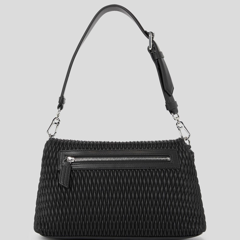 Black Women's Karl Lagerfeld K/Kushion Quilted Folded Tote Bags | AE971NHSE