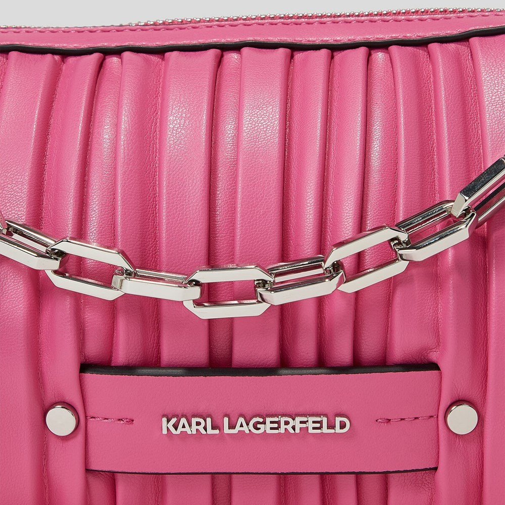 Black Women's Karl Lagerfeld K/Kushion Shoulder Bags | AE932IABJ