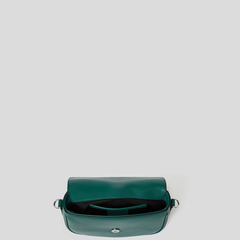 Black Women's Karl Lagerfeld K/Saddle Shoulder Bags | AE129LVGT