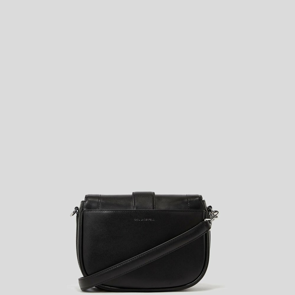 Black Women's Karl Lagerfeld K/Saddle Shoulder Bags | AE293VNQO