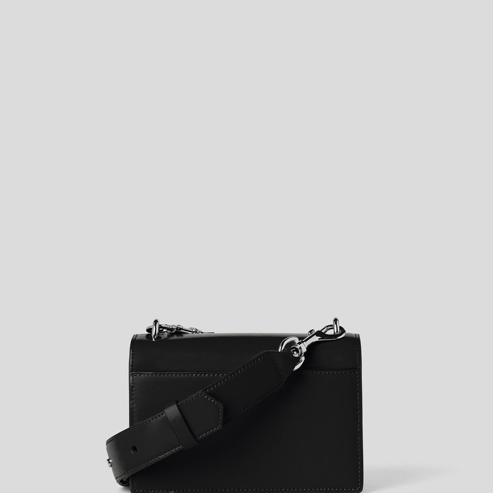 Black Women's Karl Lagerfeld K/Signature Small Shoulder Bags | AE218ORED