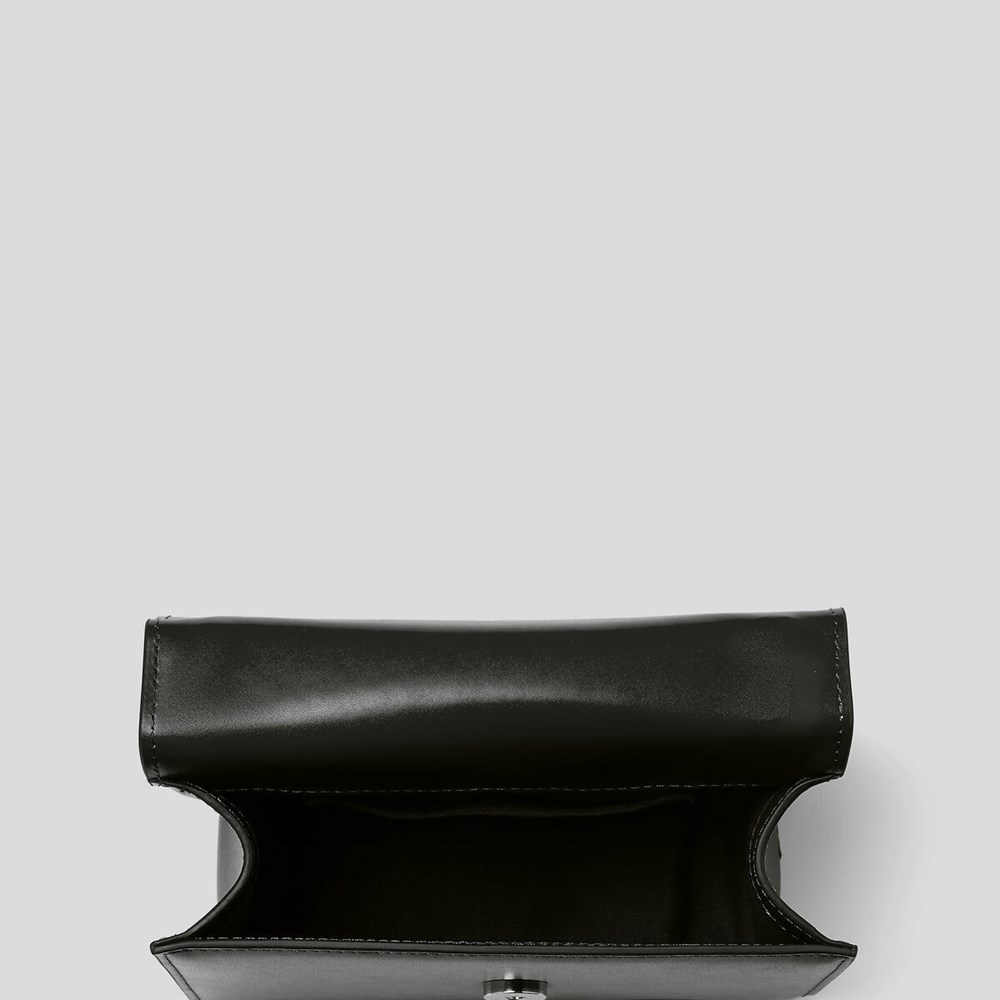 Black Women's Karl Lagerfeld K/Signature Small Shoulder Bags | AE218ORED