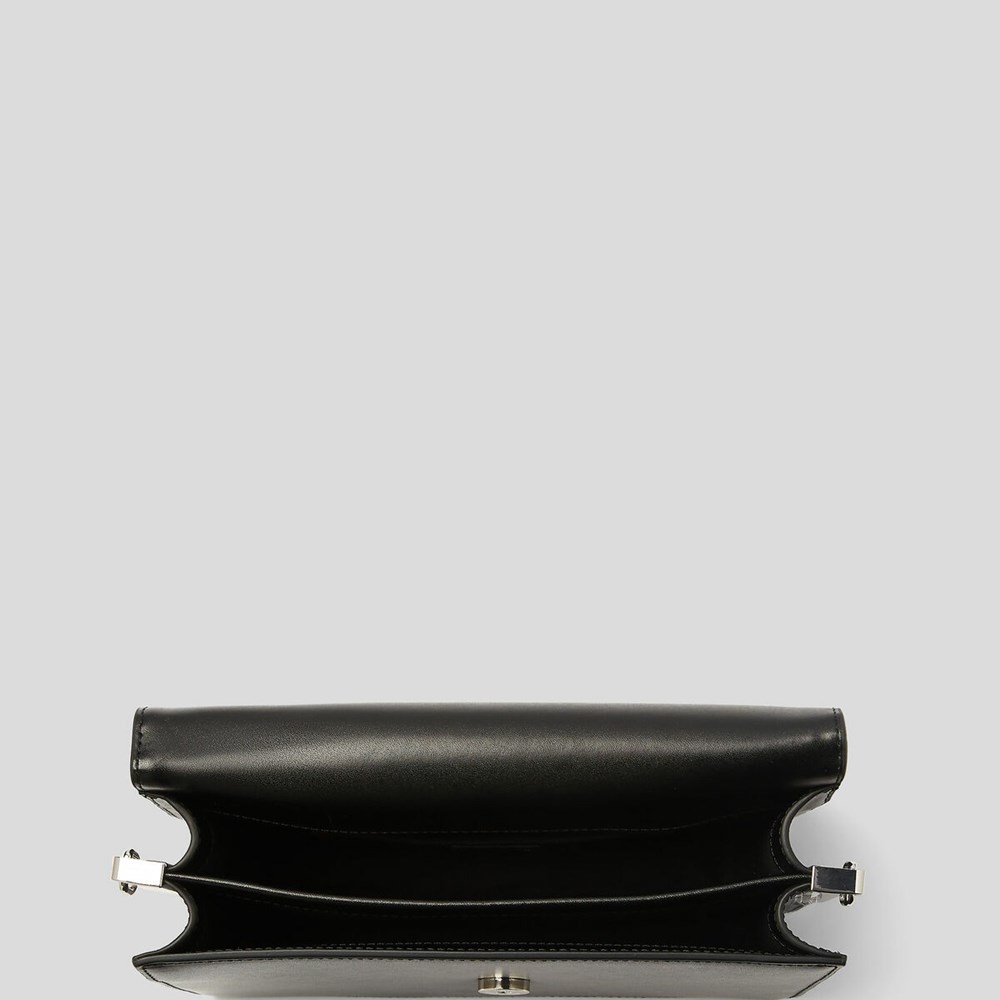 Black Women's Karl Lagerfeld K/Signature Shoulder Bags | AE641UYGL