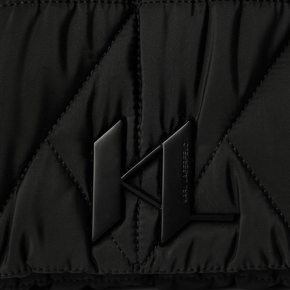 Black Women's Karl Lagerfeld K/Studio Nylon Shoulder Bags | AE498HYTB