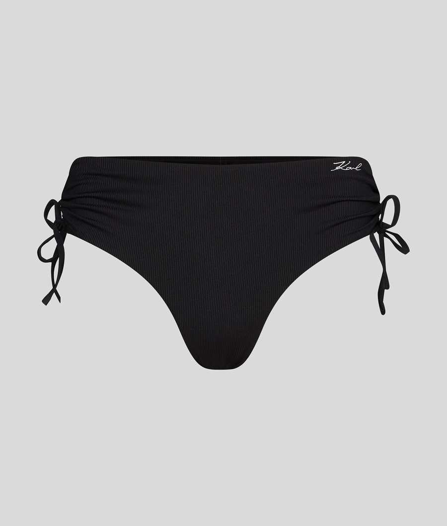 Black Women's Karl Lagerfeld Karl Dna Culottes Beachwear | AE197UTQL