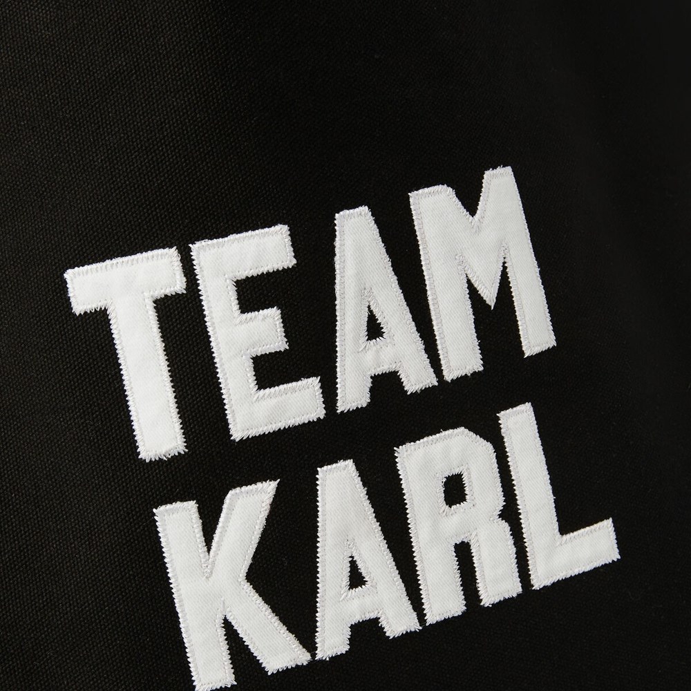 Black Women's Karl Lagerfeld Karl Lagerfeld X Alled-martinez Team Karl Tote Bags | AE643PBES