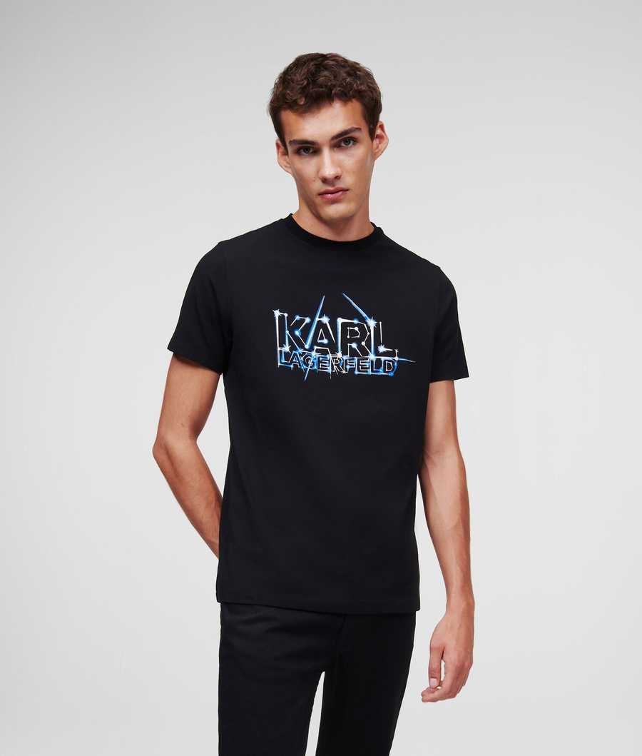 Flower Men's Karl Lagerfeld Karl Galactic T-Shirts | AE714XMID