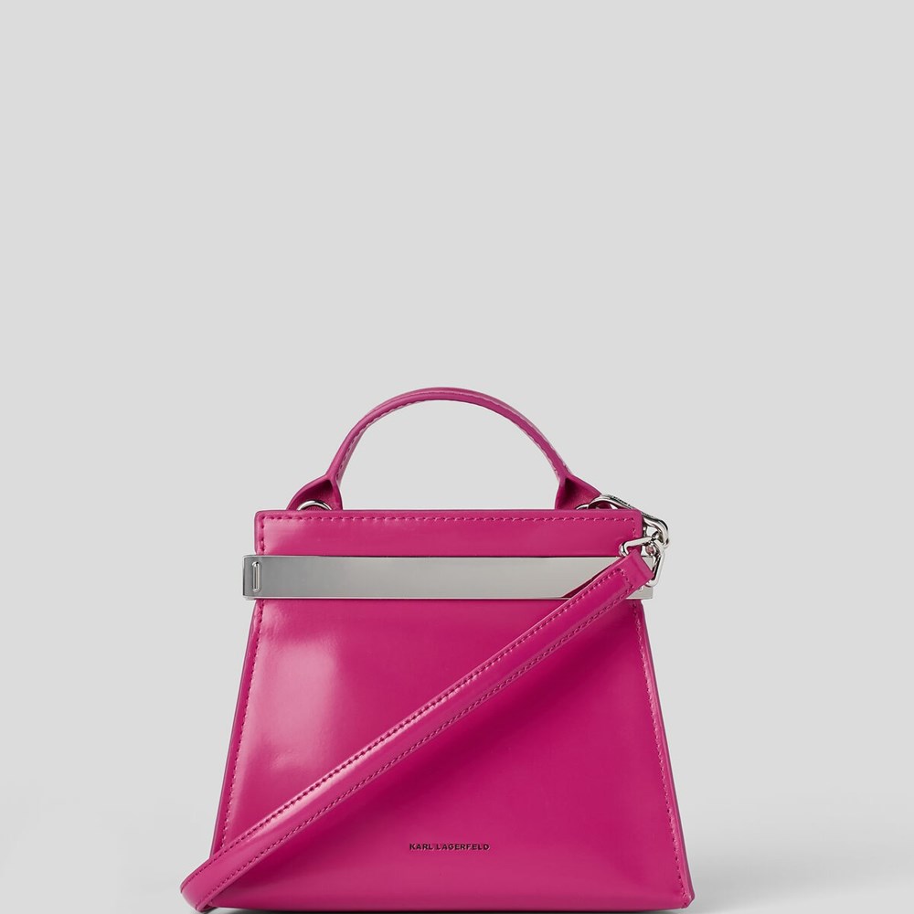 Fuchsia Women's Karl Lagerfeld K/Kross Archive Small Handbags | AE629XMIC