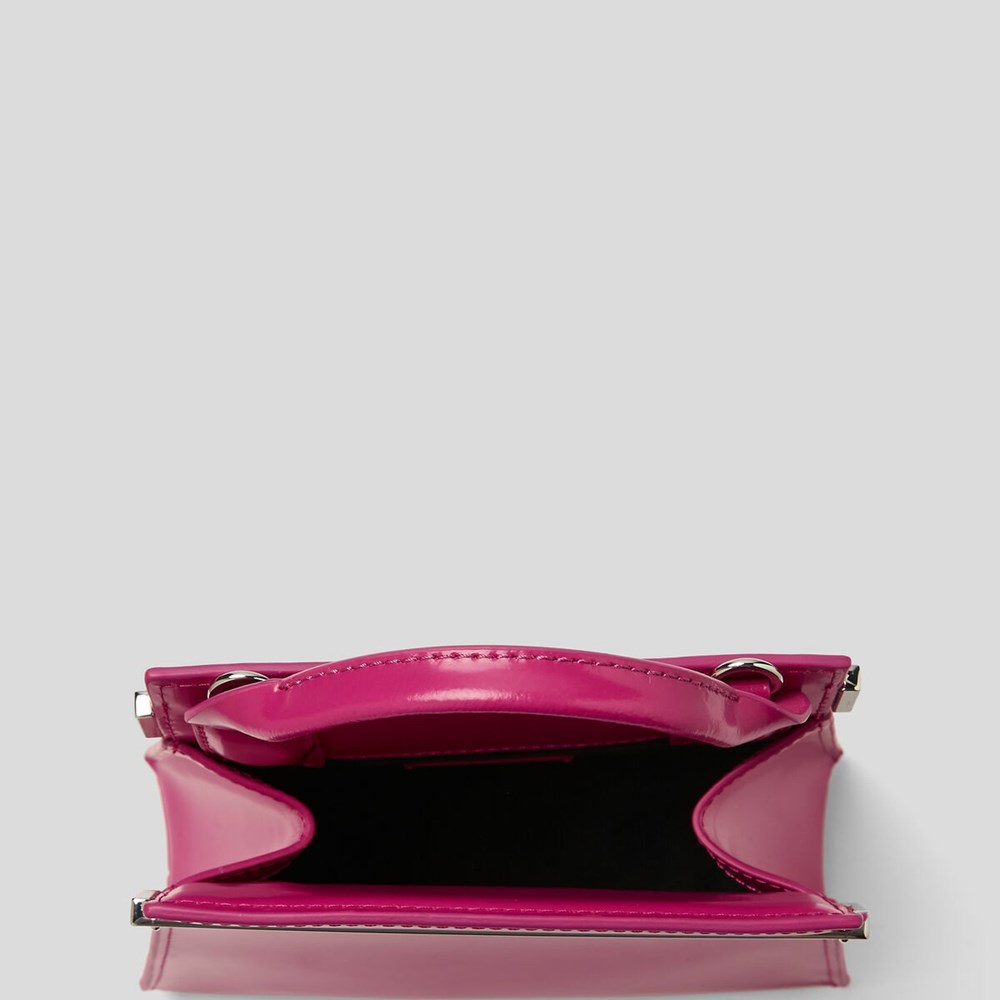 Fuchsia Women's Karl Lagerfeld K/Kross Archive Small Handbags | AE629XMIC