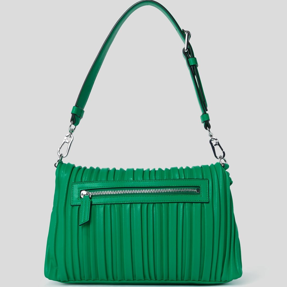 Green Women's Karl Lagerfeld K/Kushion Small Folded Tote Bags | AE248CLIX