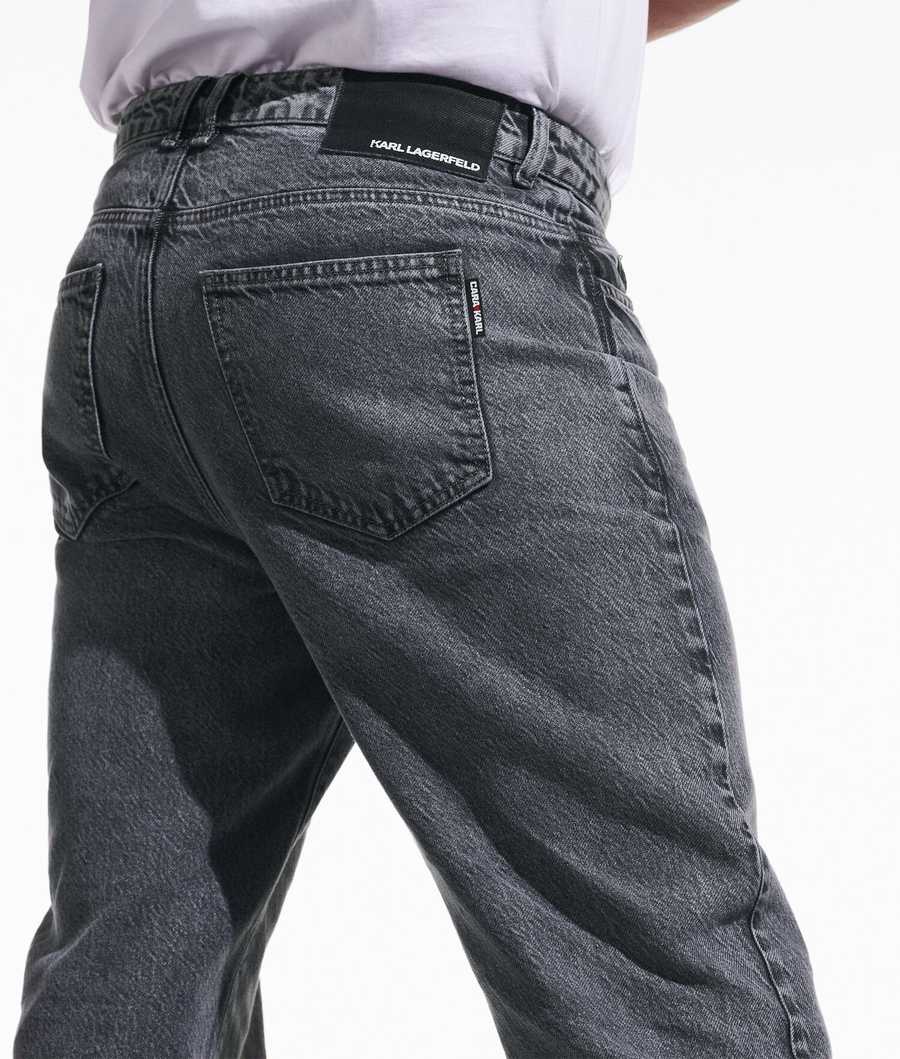 Grey Men's Karl Lagerfeld Cara Loves Karl Jeans | AE071OUCG