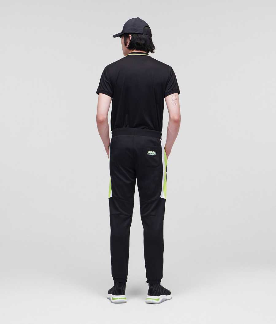 Lemon Men's Karl Lagerfeld Sweat With Stripe Detail Pants | AE326MLXU