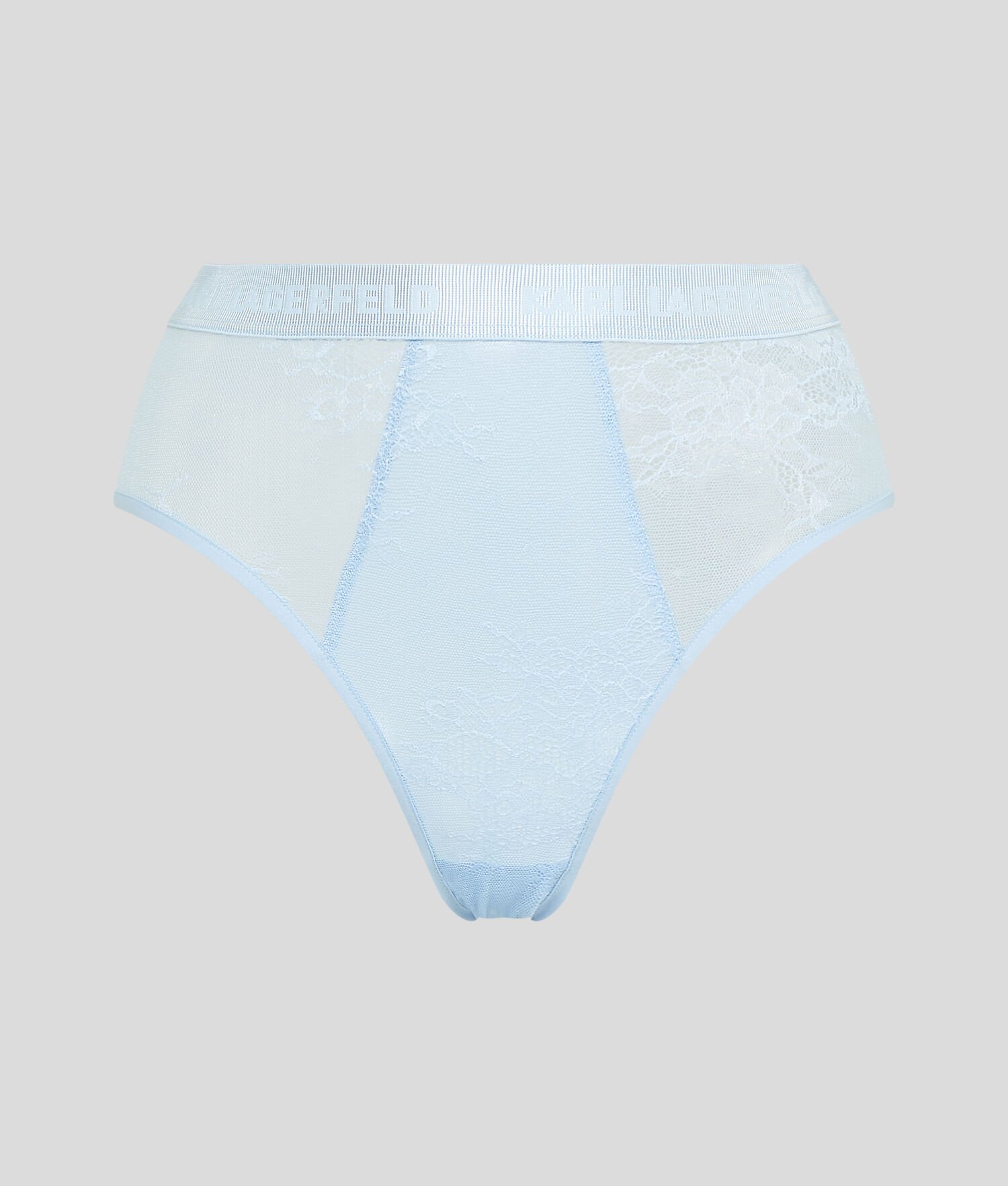 Light Blue Women\'s Karl Lagerfeld Lace Culottes Underwear | AE842MBCN