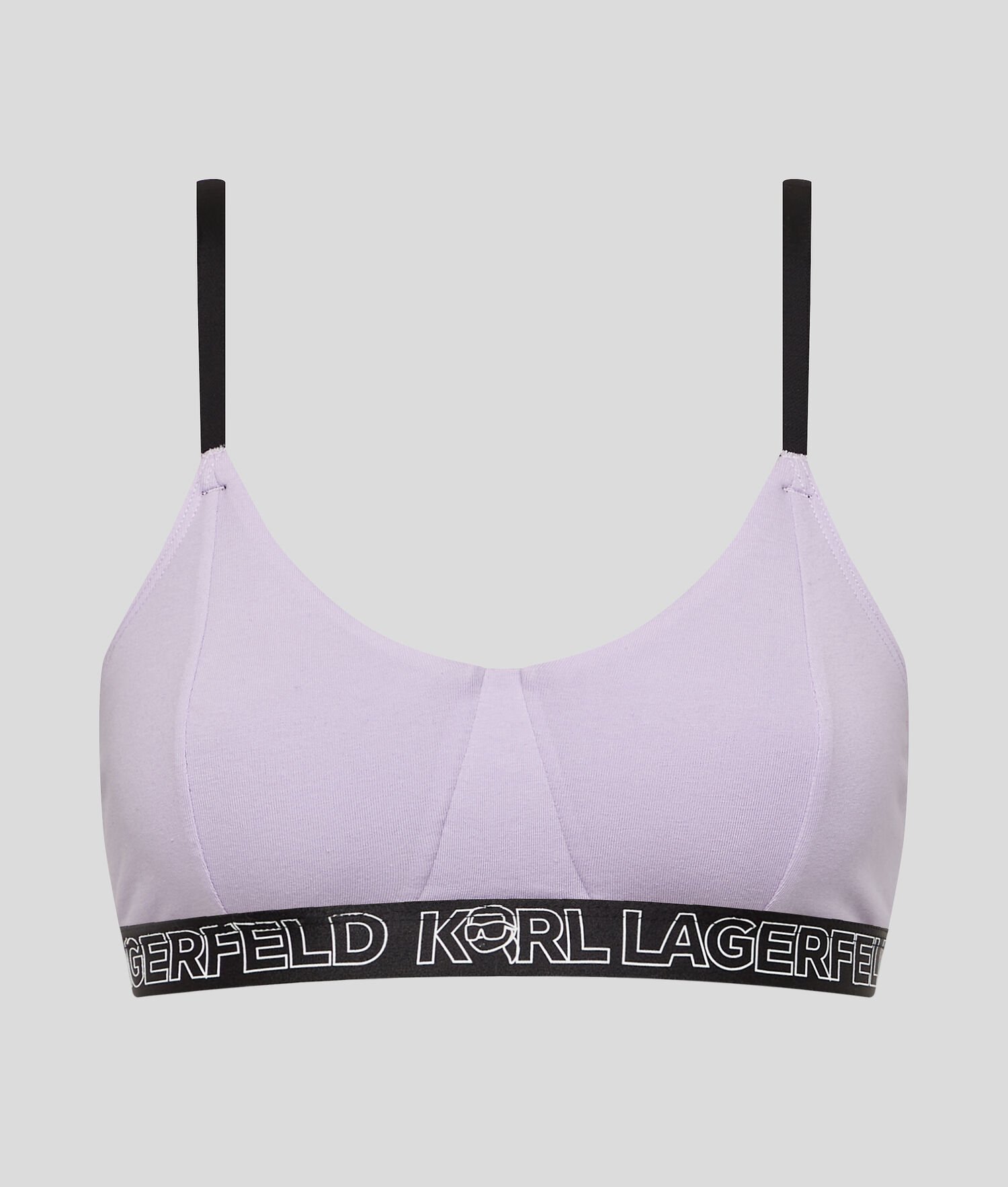 Light Purple Women's Karl Lagerfeld Ikonik 2.0 Bralette Underwear | AE752DAYS