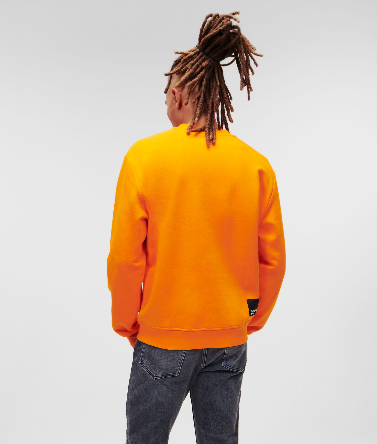 Orange Men's Karl Lagerfeld Klj Sweatshirts | AE402HODJ