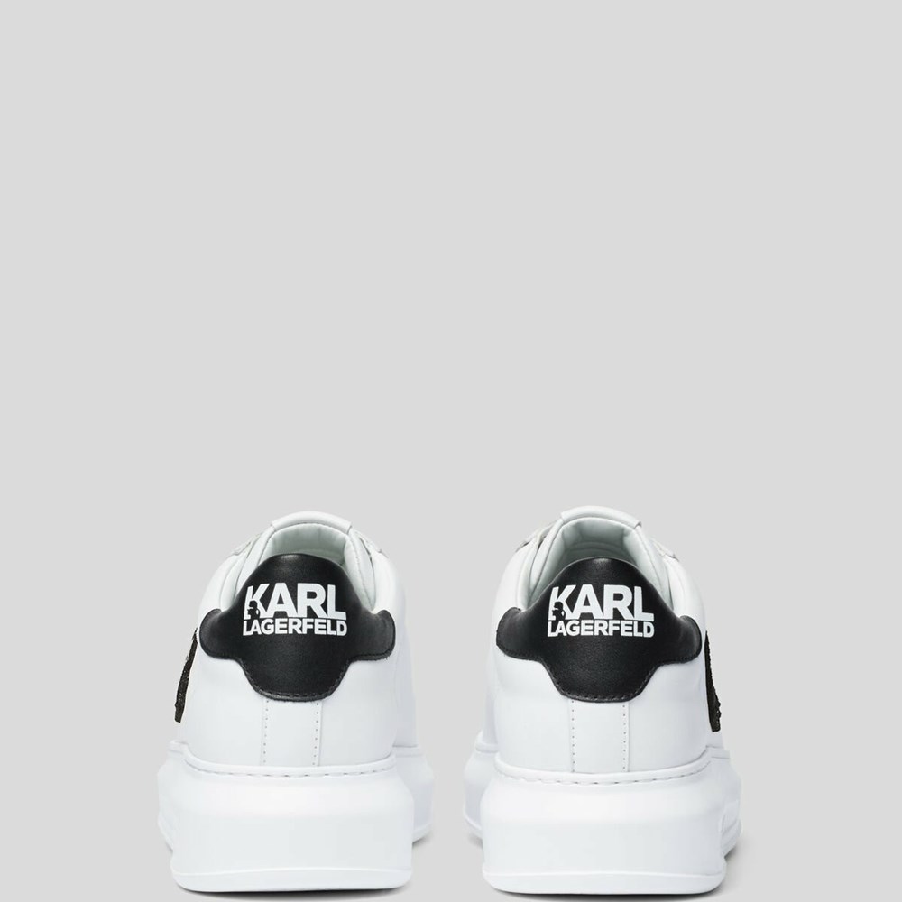 White Women's Karl Lagerfeld K/Ikonik Kapri Sneakers | AE439BGUQ