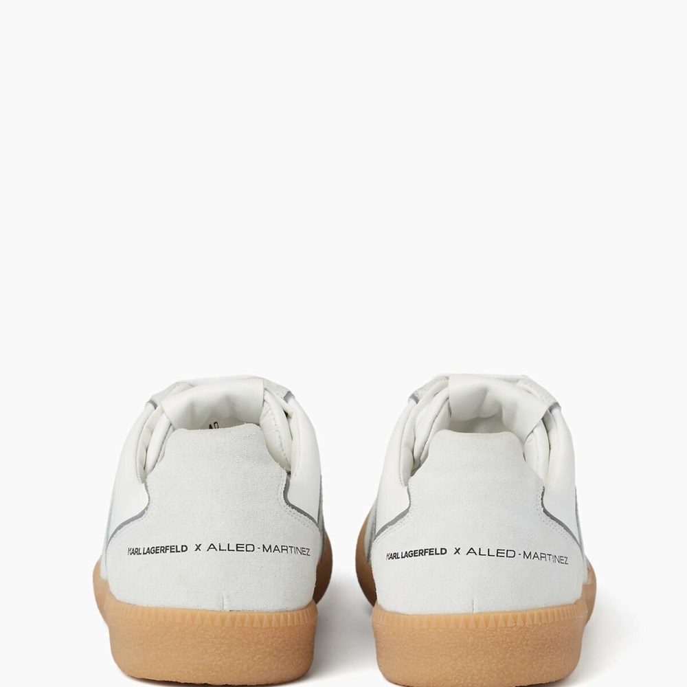 White Women's Karl Lagerfeld Kl X Am Lace Sneakers | AE596HYLF